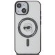 Karl Lagerfeld iPhone 15 Plus Case IML Karl`s Head MagSafe, Transparent