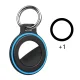 Hurtel WAT-86 AirTag Case with Spring Buckle, 2 Pack - Black
