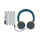 Philips TAK2000CT/00 Kids Headphones, Blue/Green