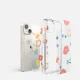 Case for iPhone 14 Plus Ringke Fusion Design Floral Transparent