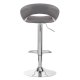 Swivel Adjustable Height Bar Counter Stool Chair QS-B10, Gray