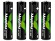 AAA Li-Ion 1.5V 660mWh uzlādējamas baterijas ar USB-C, 4 gab.