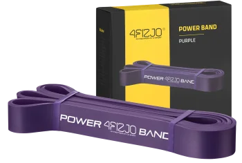 4Fizjo Power Band Resistance Band 17-26 kg, Purple