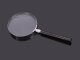 Classic Handheld Magnifying Glass with 100mm Lens and Metal Frame