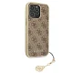 Guess 4G Charms Collection Case for iPhone 13 Pro / 13, Brown