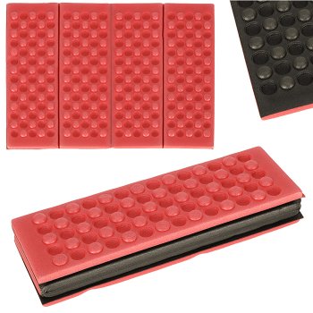 Foldable Camping Tourism Travel Picnic Foam Mat Rug, Red
