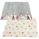 Nicekids Double-Sided Foldable Foam Play Mat for Kids, Birds, 150x200 cm