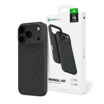 AmazingThing Minimal Air Case for iPhone 18 Pro Max with MagSafe, Black