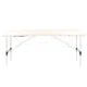 Activfizjo Komfort Folding Massage Table, Aluminum, 2 Sections, Cream
