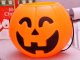 Halloween Candy Bucket Container Pumpkin, 15cm x 13cm