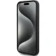 Karl Lagerfeld Silicone Karl Script Case for iPhone 15 Pro, Black