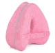 Anatomical Orthopedic Knee Leg Cushion Pillow with Memory Foam, Pink