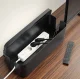 Cable Organizer and Power Strip Box, Black