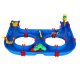 Kids Water Track Play Set, Canal Construction Toy, 57 pcs.