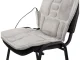 Heated Massage Chair Pad for Full Body, Back and Neck Relief, Grey