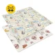 4FIZJO Double-Sided Foam Baby Play Mat Boho Dream 200 x 180 x 1 cm