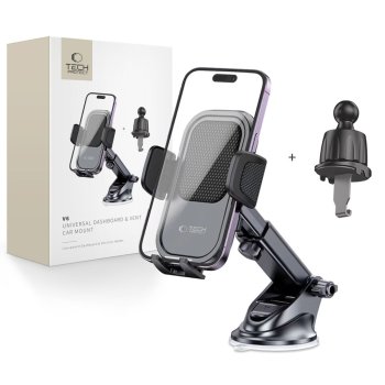 Tech-Protect V6 Car Phone Holder Cockpit/Air Vent - Black