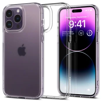 Apple iPhone 14 Pro 6.1'' Spigen Ultra Hybrid Case Cover, Frost Clear