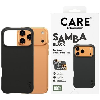 CARE by PanzerGlass Fashionable Samba MagSafe Phone Case Cover iPhone 17 Pro Max - Black