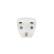 Adapter from European EU to English UK Sockets EU - UK