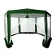 Garden Gazebo Tent with Mosquito Net 2x2x2 m MultiGarden, Green