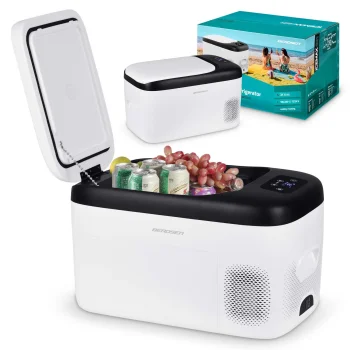 Berdsen Icemax 401 Compressor Car Fridge, 21 L, White