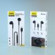 Dudao X3C Wired In-Ear USB-C Headphones 1.2m, Black