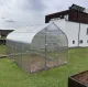 Drop-Shaped Greenhouse KLASIKA DROP 2.5x8 m with 6 mm Polycarbonate
