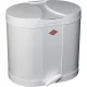 Wesco Eco-Double Bin Pedal Recycling Bin 2x 15 L, White