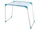 Foldable Clothes Drying Rack, 150 cm, White/Blue