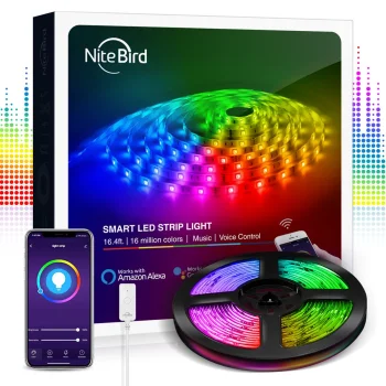 Smart WiFi RGB LED Light Strip Gosund SL1, 2.8m