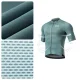 Rockbros ROAD TO SKY Men\'s Cycling Jersey, Short Sleeve, L - Gray-Blue
