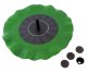 Solar Pond Pump with Leaf Design, Black