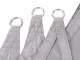 Garden Patio Waterproof Sun Shade Sail Awning Canopy 4x3m, Gray