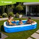 Trizand Inflatable Pool 262x175x50 cm, Blue