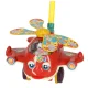 Push Toy on a Stick Helicopter with Sound, Red