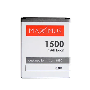 Maxximus Battery for Samsung i8190 / S7560, 1500mAh