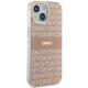 DKNY iPhone 15 / 14 / 13 Case IML Mono & Stripe MagSafe, Pink
