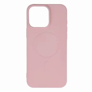 Liquid Silicone Case MagSafe for iPhone 16 Pro Max, Light Pink