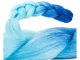 Synthetic Hair for Braids Ombre, Blue