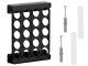Coffee Capsule Holder, Wall / Freestanding Stand, 20 pcs, Black