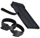 Reusable Hook and Loop Cable Ties 50 Pcs, Black