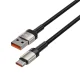Tech-Protect UltraBoost Evo USB-C / USB-A Cable 100W 5A 1m, Titanium