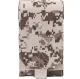 Waterproof phone and document pouch with belt, camouflage
