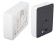 3D Paper Cutout Night Light with RGB LED, Remote & Touch Control, White