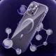 Kingxbar PQY Ice Crystal Series Case for iPhone 14 Plus with MagSafe, Gray