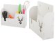 Hanging Organizer / Kitchen and Bathroom Shelf, White