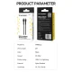 Wozinsky WNBCL2 USB-C to Lightning PD Cable, 30W, 2m, Black