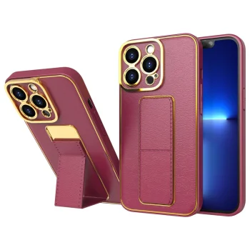 Phone Case for iPhone 13 Pro Max with Stand New Kickstand Case, Red