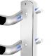 Wall-Mounted Towel Rack 50cm, Silver
